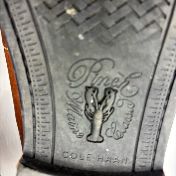 Cole Haan PINCH Hand Sewn Grand Os Penny Loafer Shoes Mens Size 9.5 Brown Maine - Picture 6 of 7